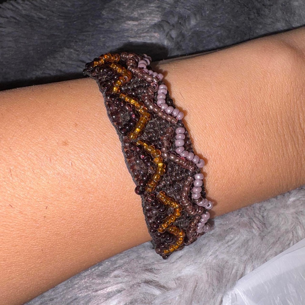 22-handmade beaded bracelet